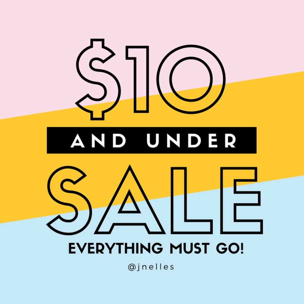 💫$10 AND UNDER SALE! 💫